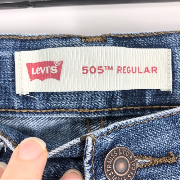 Leviβs 808 Regular Size 10 Distressed Jeans - Picture 4 of 7